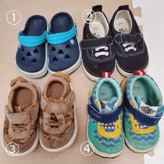 クロックス(crocs)の男の子　14cm　スニーカー　ブランド(スニーカー)