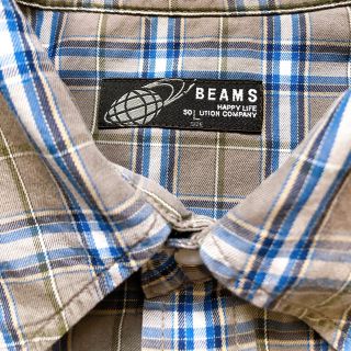 ビームス(BEAMS)のBEAMS 半袖チェックシャツ【連休値下げ】(シャツ)