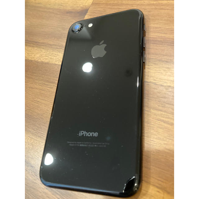 Apple対応回線【美品】iPhone 7 Jet Black 128 GB SIMフリー