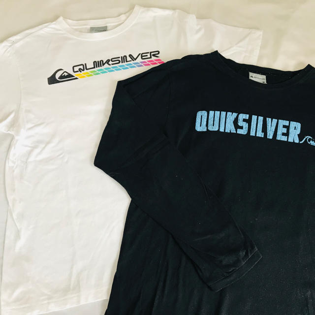 QUIKSILVER(クイックシルバー)のQUIKSILVER クイックシルバー Tシャツ2枚セット メンズのトップス(Tシャツ/カットソー(七分/長袖))の商品写真