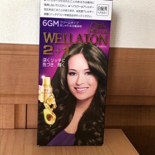 ウエラ(WELLA)のウエラトーン　ツープラスワン　クリームヘアカラーa 6GM(白髪染め)