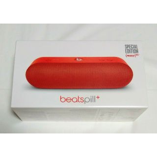 ビーツバイドクタードレ(Beats by Dr Dre)のBeats Pill+ Citrus Red-PAC ML4Q2PA/A レッド(スピーカー)