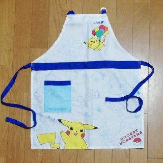 エーエヌエー(ゼンニッポンクウユ)(ANA(全日本空輸))のポケモン幼児用エプロン　ANA(お食事エプロン)