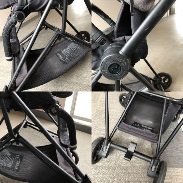 cybex(サイベックス)のきなこ様専用_cybex MIOS_ブラックフレーム×マンハッタングレー キッズ/ベビー/マタニティの外出/移動用品(ベビーカー/バギー)の商品写真