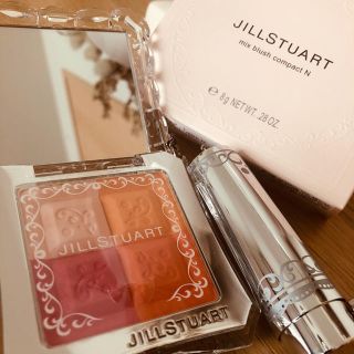 ジルスチュアート(JILLSTUART)のJILLSTUARTミックスブラッシュコンパクトN04チークカラー8g(チーク)