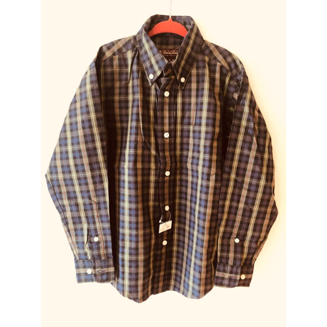 Brooks Brothers(ブルックスブラザース)の新品　Brooks Brothers　KIDSチェックシャツ キッズ/ベビー/マタニティのキッズ服男の子用(90cm~)(ブラウス)の商品写真