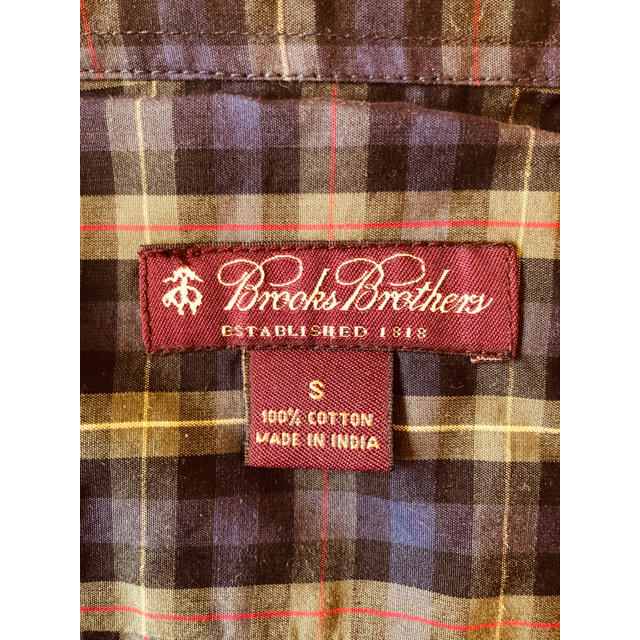 Brooks Brothers(ブルックスブラザース)の新品　Brooks Brothers　KIDSチェックシャツ キッズ/ベビー/マタニティのキッズ服男の子用(90cm~)(ブラウス)の商品写真