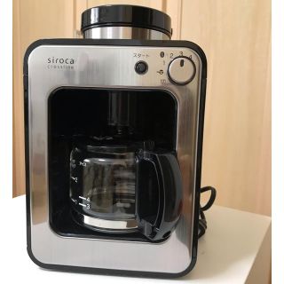 siroca clossline （ドリップ式水容器一体型）【中古品】(コーヒーメーカー)