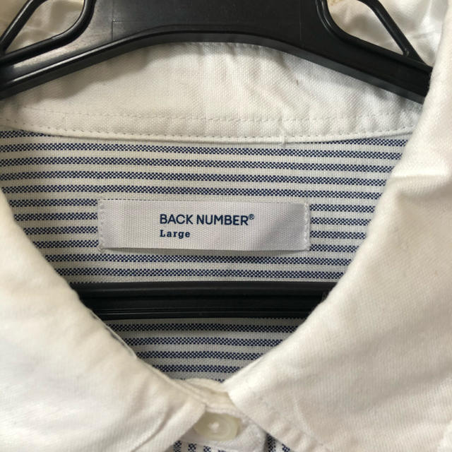 BACK NUMBER(バックナンバー)のBACK NUMBER  ストライプシャツ レディースのトップス(シャツ/ブラウス(長袖/七分))の商品写真