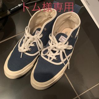 メゾンキツネ(MAISON KITSUNE')のメゾンキツネ　ネイビースニーカー(スニーカー)