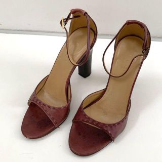 グッチ(Gucci)のレディースシューズ　パープル　GUCCI size35c  heel9.5cm(ハイヒール/パンプス)