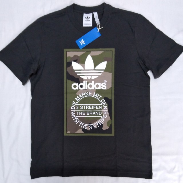 adidas(アディダス)の新品 M adidas originals Tシャツ 迷彩 シュータン ラベル メンズのトップス(Tシャツ/カットソー(半袖/袖なし))の商品写真