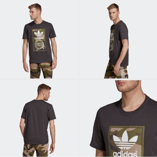 adidas(アディダス)の新品 M adidas originals Tシャツ 迷彩 シュータン ラベル メンズのトップス(Tシャツ/カットソー(半袖/袖なし))の商品写真