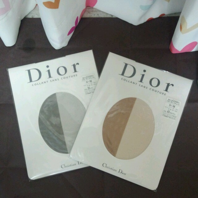 Christian Dior(クリスチャンディオール)のdior ストッキング2枚組 レディースのレッグウェア(タイツ/ストッキング)の商品写真