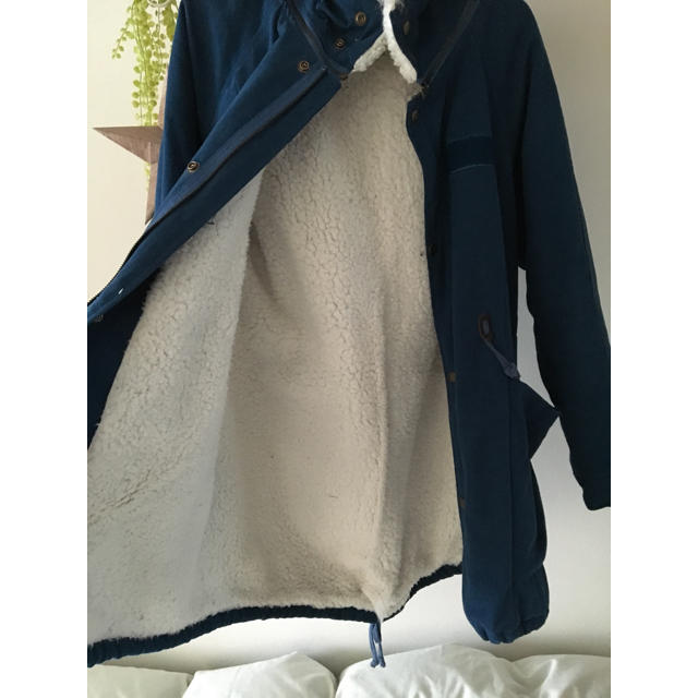 ファーたっぷりコート レディースのジャケット/アウター(モッズコート)の商品写真