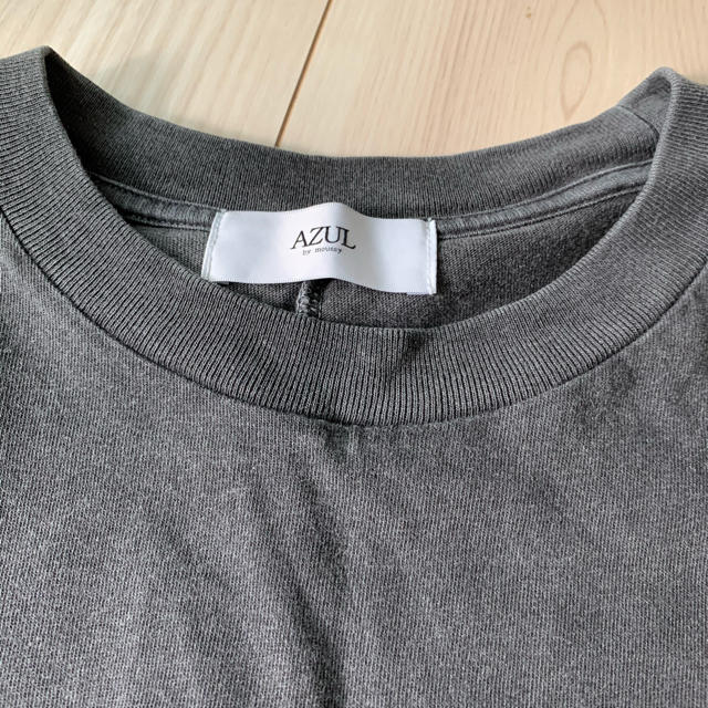 AZUL by moussy(アズールバイマウジー)のアズール　Tシャツ 黒 メンズのトップス(Tシャツ/カットソー(半袖/袖なし))の商品写真
