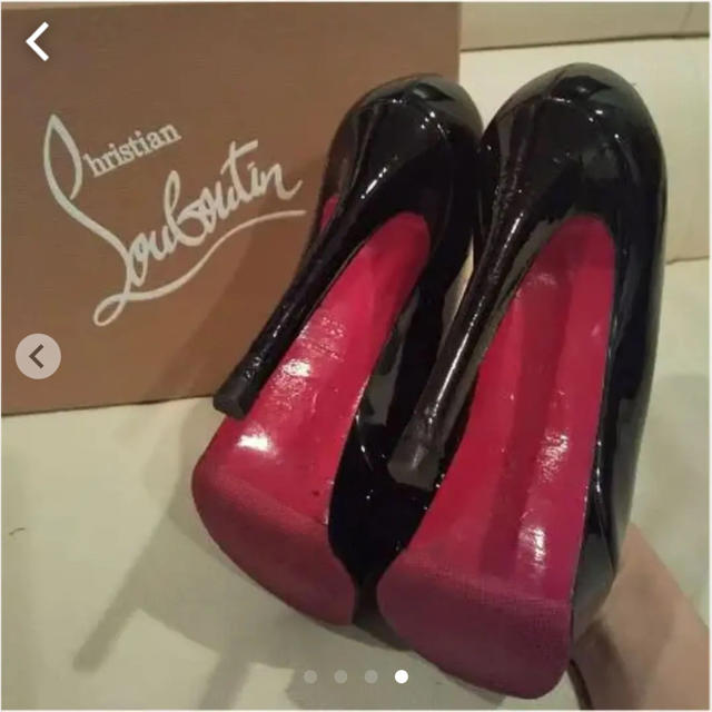 Christian Louboutin(クリスチャンルブタン)のクリスチャンルブタン ビアンカ パンプス 黒 ハイヒール レディースの靴/シューズ(ハイヒール/パンプス)の商品写真