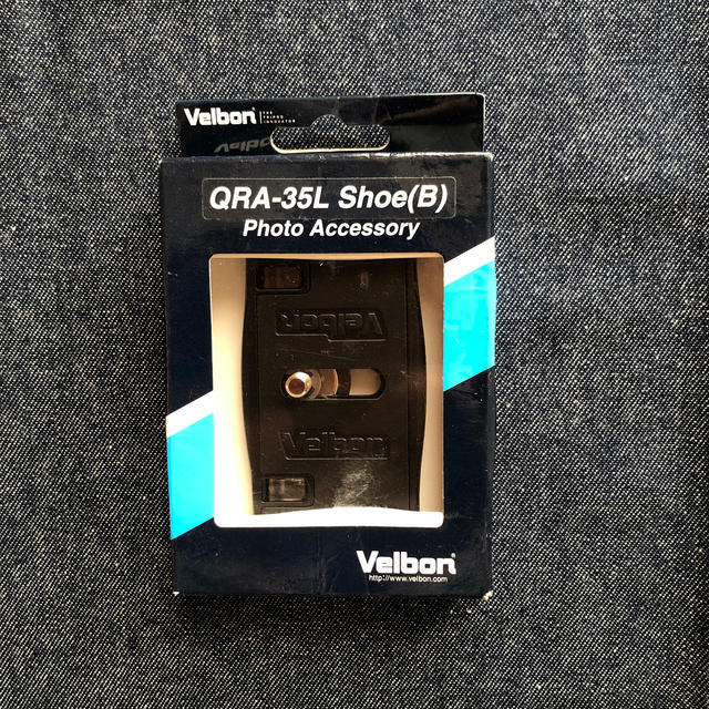 Velbon(ベルボン)のvelbon QRA-35L Shoe(B) スマホ/家電/カメラのカメラ(その他)の商品写真