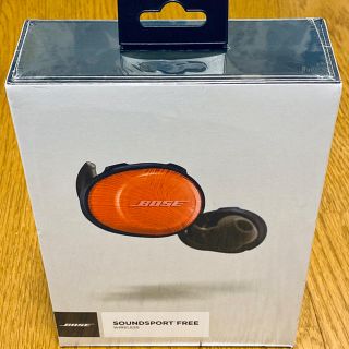 ボーズ(BOSE)のBOSE Soundsport Free WIRELESS ブライトオレンジ(ヘッドフォン/イヤフォン)