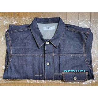 フラグメント(FRAGMENT)のfragment SEQUEL DENIM JACKET MINT BLUE M(Gジャン/デニムジャケット)