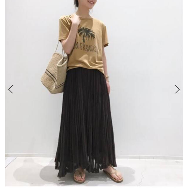 L'Appartement ◇Pleats Skirt ブラウン 独創的 8050円引き www