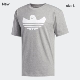 アディダス(adidas)の新品 L adidas originals Tシャツ シュムー グレー(Tシャツ/カットソー(半袖/袖なし))