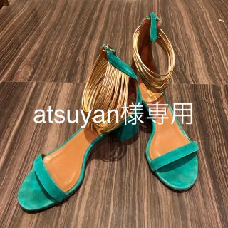 ドゥーズィエムクラス(DEUXIEME CLASSE)の【atsuyann様専用】AQUAZZURA サンダル(サンダル)