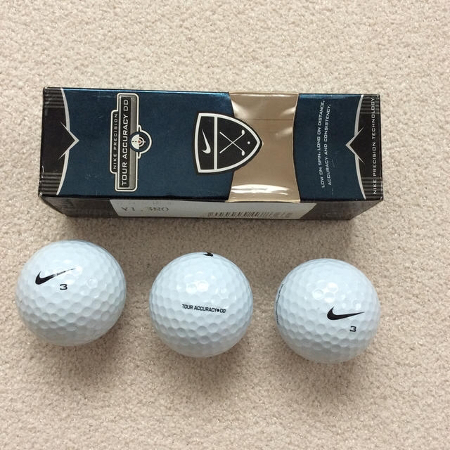 NIKE - ナイキゴルフ/ゴルフボール3球入り/TOUR ACCURACY DDの通販 by みいちゃん9149's shop｜ナイキならラクマ