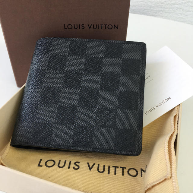 LOUIS VUITTON - good様専用 ️ ☆美品☆ルイヴィトン ダミエ グラフィット マルコ NMの通販 by 干物はうす👯｜ルイ