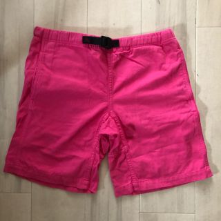 グラミチ(GRAMICCI)の グラミチ　ハーフパンツ　pink レディース　サイズS(ハーフパンツ)