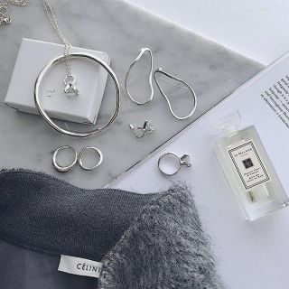 ドゥーズィエムクラス(DEUXIEME CLASSE)の完売 Luna pierce † silverルナ ピアス (ピアス)