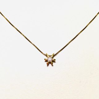 K18 ダイヤモンド 0.1ct☆ネックレス(ネックレス)