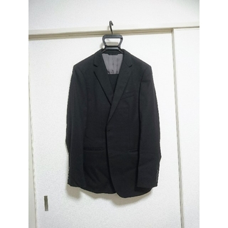 アオキ(AOKI)のAOKI メンズスーツ ブラック 上下セット 180cm(セットアップ)