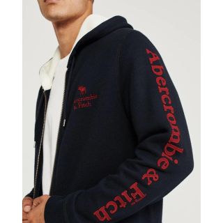 Abercrombie&Fitch(パーカー ・ ブルー・ネイビー/青色系)の Abercrombie&Fitch(パーカー ・ ブルー・ネイビー/青色系)の