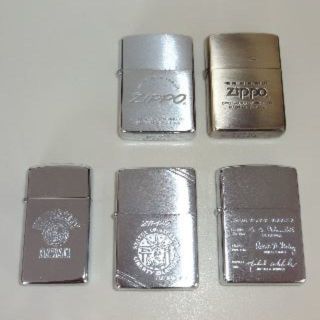 ジッポー(ZIPPO)の【送料込】 ZIPPO 未使用オイルライター 5個セット(その他)