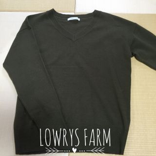 ローリーズファーム(LOWRYS FARM)の◆美品◆ローリーズファームVネックニット(ニット/セーター)