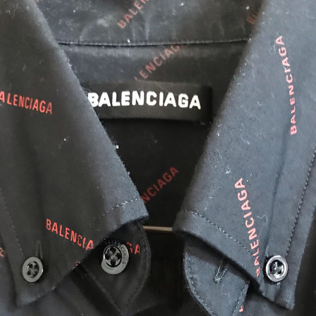 バレンシアガ Balenciaga All Over Logo Shirt 正規