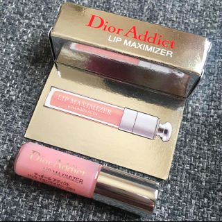 クリスチャンディオール(Christian Dior)の＊新品未使用＊Dior Addict LIP MAXIMIZER 001サンプル(リップグロス)