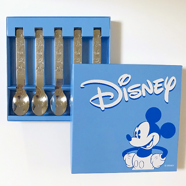 Disney 新品 未使用 ディズニー オールステンティースプーン5本セット ビッグ5 の通販 By ゆずにゃん S Shop ディズニー ならラクマ