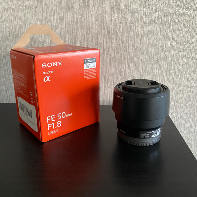 sony SEL50F18F  E-mount ( F1.8 FE50mm)スマホ/家電/カメラ