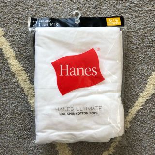 ヘインズ(Hanes)のヘインズ　Tシャツ　黒1枚、白1枚の2枚セット　新品　Mサイズ(Tシャツ/カットソー(半袖/袖なし))