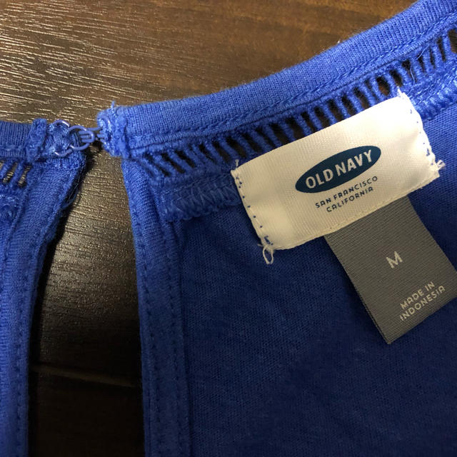 Old Navy(オールドネイビー)のOLD NAVY  Aラインノースリーブ最終値下げ！ レディースのトップス(カットソー(半袖/袖なし))の商品写真