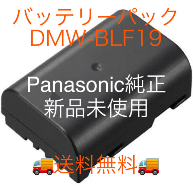 【新品未使用】Panasonic純正バッテリー　DMW-BLF19