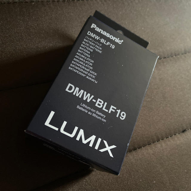 ★Panasonic DMW-BLF19 純正バッテリーパック