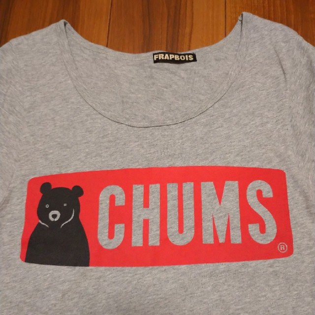 FRAPBOIS(フラボア)のused フラボア コラボ チャムス  FRAPBOIS CHUMS Tシャツ レディースのトップス(Tシャツ(半袖/袖なし))の商品写真