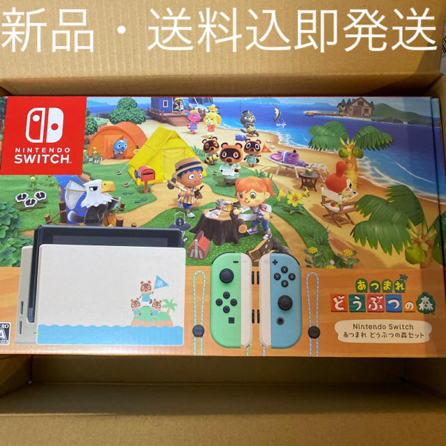 Nintendo Switch - 任天堂 Nintendo Switch 本体 あつまれ どうぶつの森 同梱版