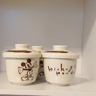 ディズニー(Disney)の茶碗蒸し器５つセット※ともさん専用※(食器)