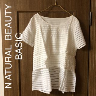 エヌナチュラルビューティーベーシック(N.Natural beauty basic)のナチュラルビューティーベーシック☆半袖ブラウス(シャツ/ブラウス(半袖/袖なし))