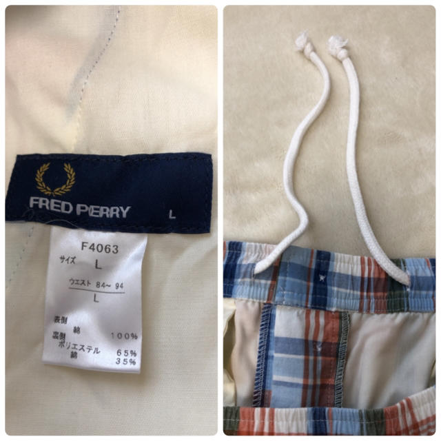 FRED PERRY(フレッドペリー)の再お値下げしました！フレッドペリー☆ハーフパンツ メンズのパンツ(ショートパンツ)の商品写真