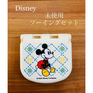 ミッキーマウス(ミッキーマウス)の★未使用★ Disney  ミッキー　ソーイングセット　ミニ裁縫セット(キャラクターグッズ)